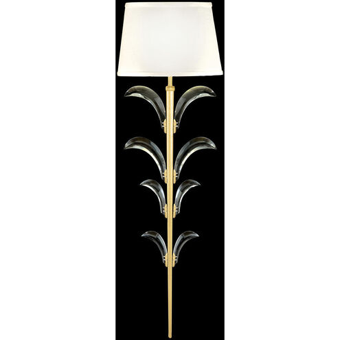 Beveled Arcs 1 Light 9 inch Gold Leaf Sconce Wall Light