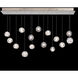 Natural Inspirations 15 Light 48 inch Gold Pendant Ceiling Light