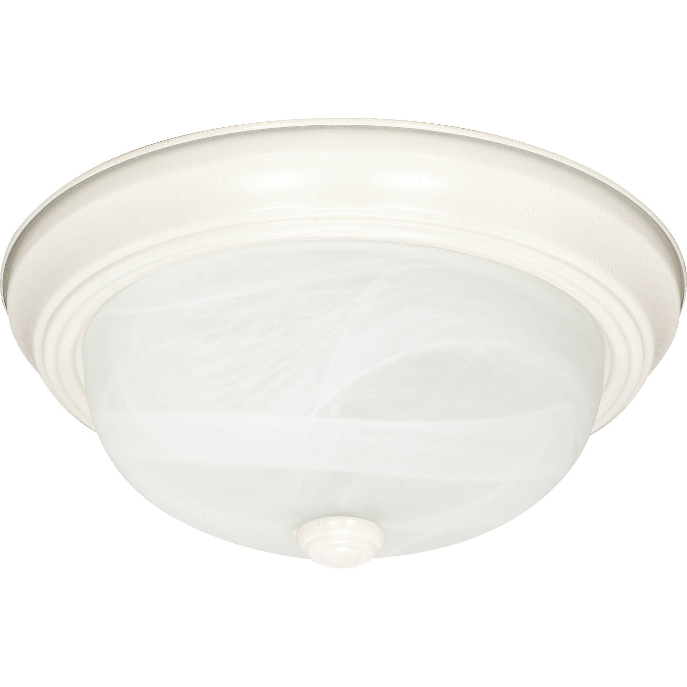 Brentwood 3 Light 15 inch Textured White Flush Mount Ceiling Light