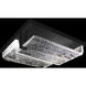 Waterfall 16.75 inch Outdoor Black Outdoor Flush Mount