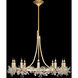 Azu LED 34.5 inch Gold Chandelier Ceiling Light