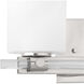 Lisbon 2 Light 18 inch Polished Nickel Bath Vanity Wall Light, Design Series