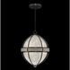 Mirage 3 Light 18.75 inch Black Pendant Ceiling Light