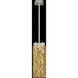 Terra LED 8 inch Silver Pendant Ceiling Light in Gold Studio Glass