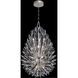 Lily Buds 12 Light 34 inch Silver Pendant Ceiling Light