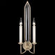 Westminster 2 Light 9 inch Gold Sconce Wall Light