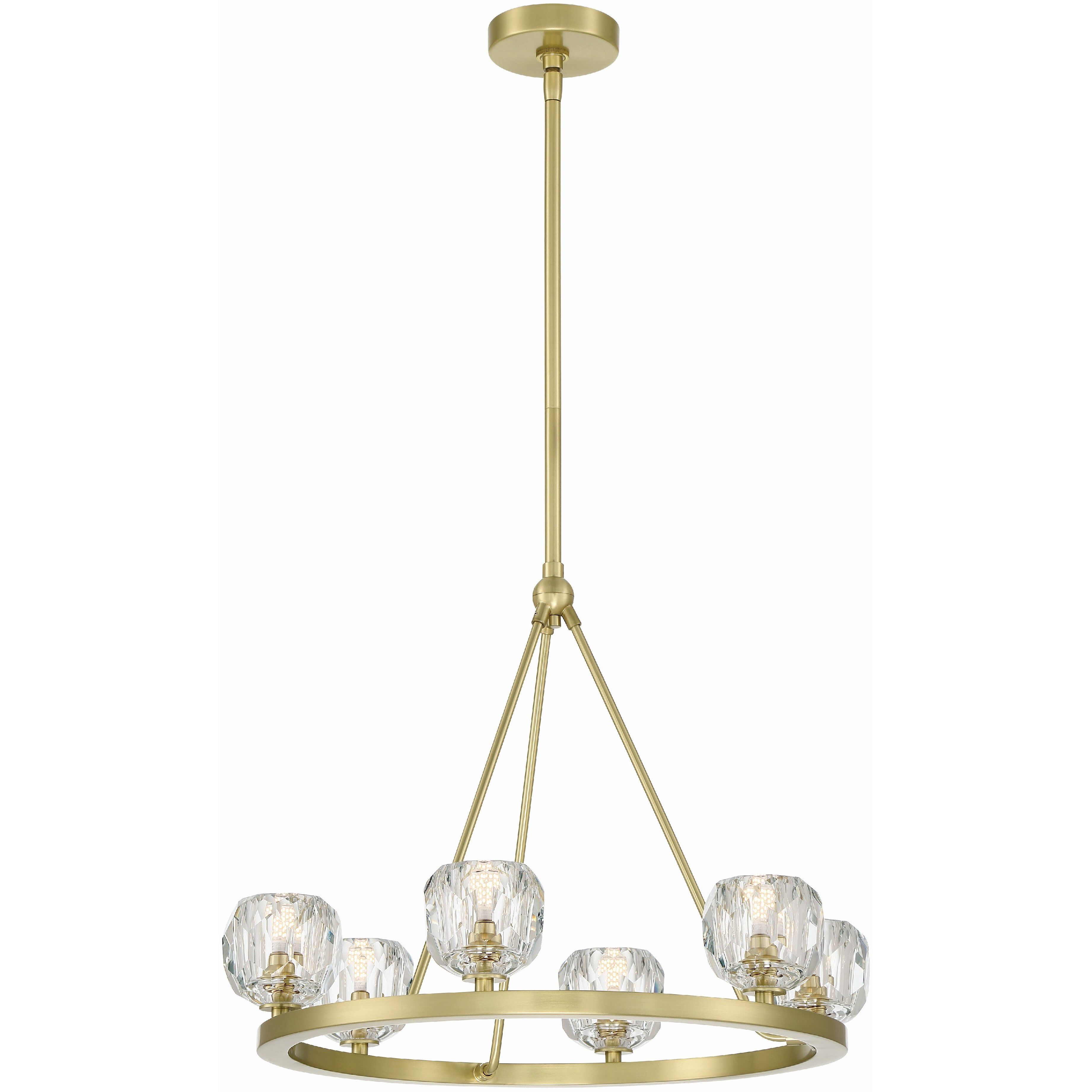 Aragon 6 Light 24.00 inch Chandelier