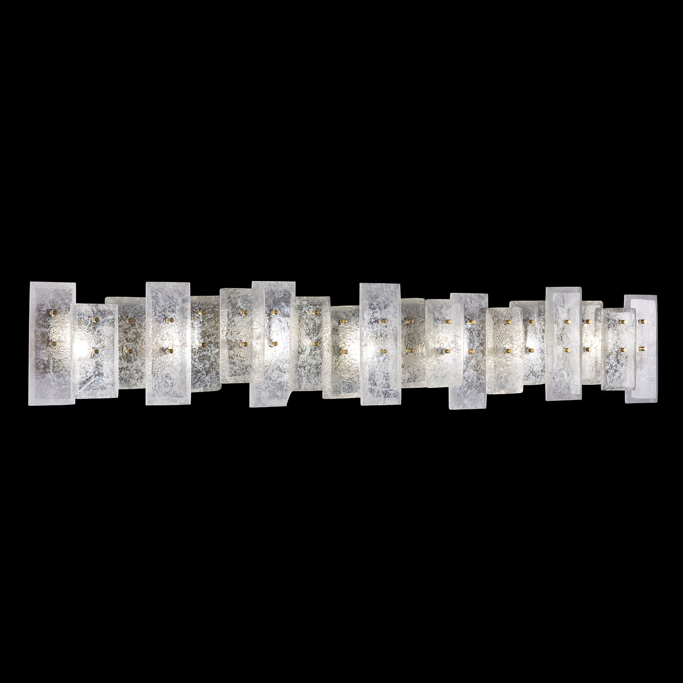 Lunea 7 Light 48 inch Gold Bath Bar Wall Light