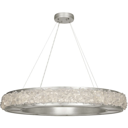 Arctic Halo 16 Light 38 inch Silver Pendant Ceiling Light