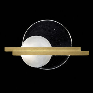 Selene 2 Light 21 inch Gold and Clear ADA Wall Sconce Wall Light