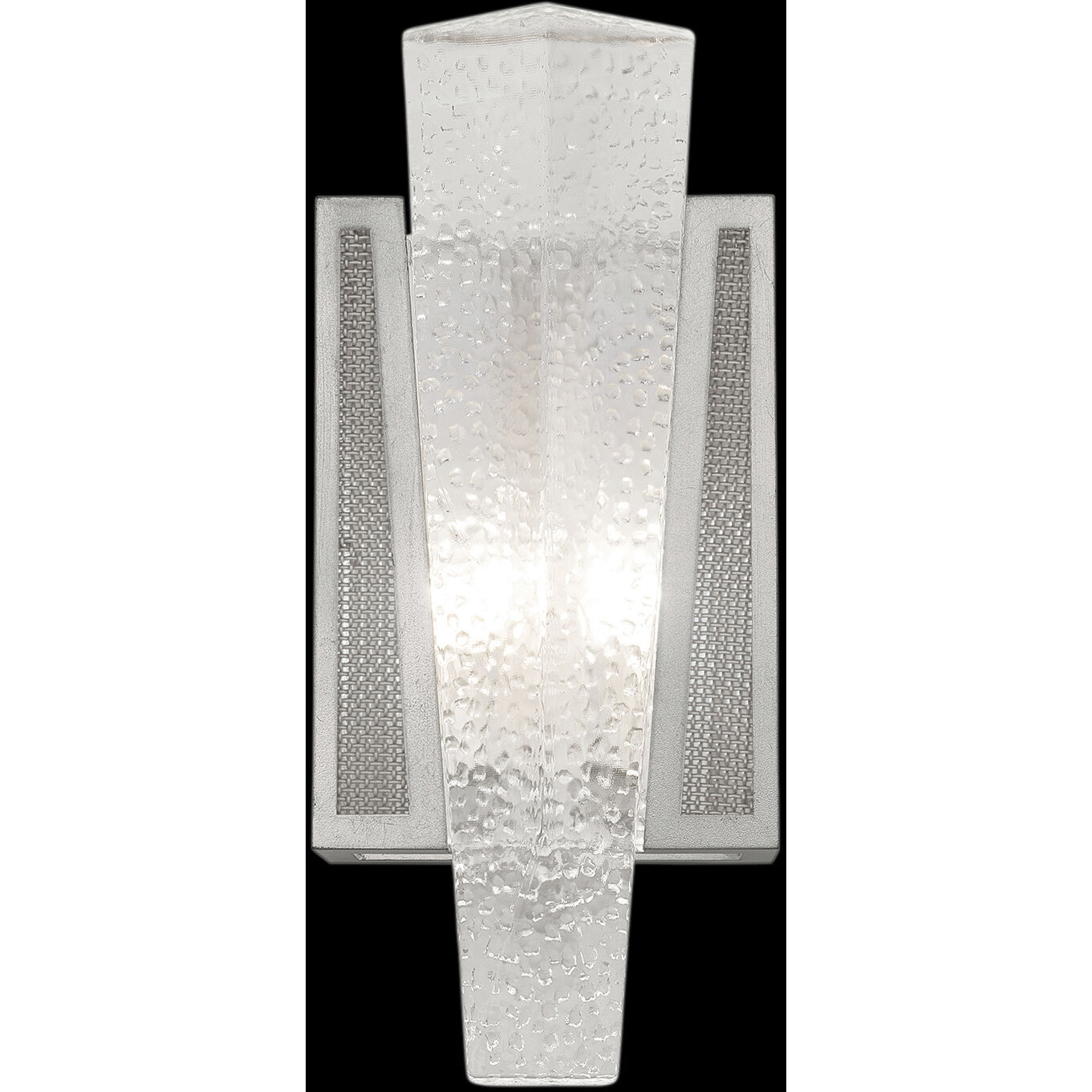 Crownstone 1 Light 6.5 inch Silver Sconce Wall Light