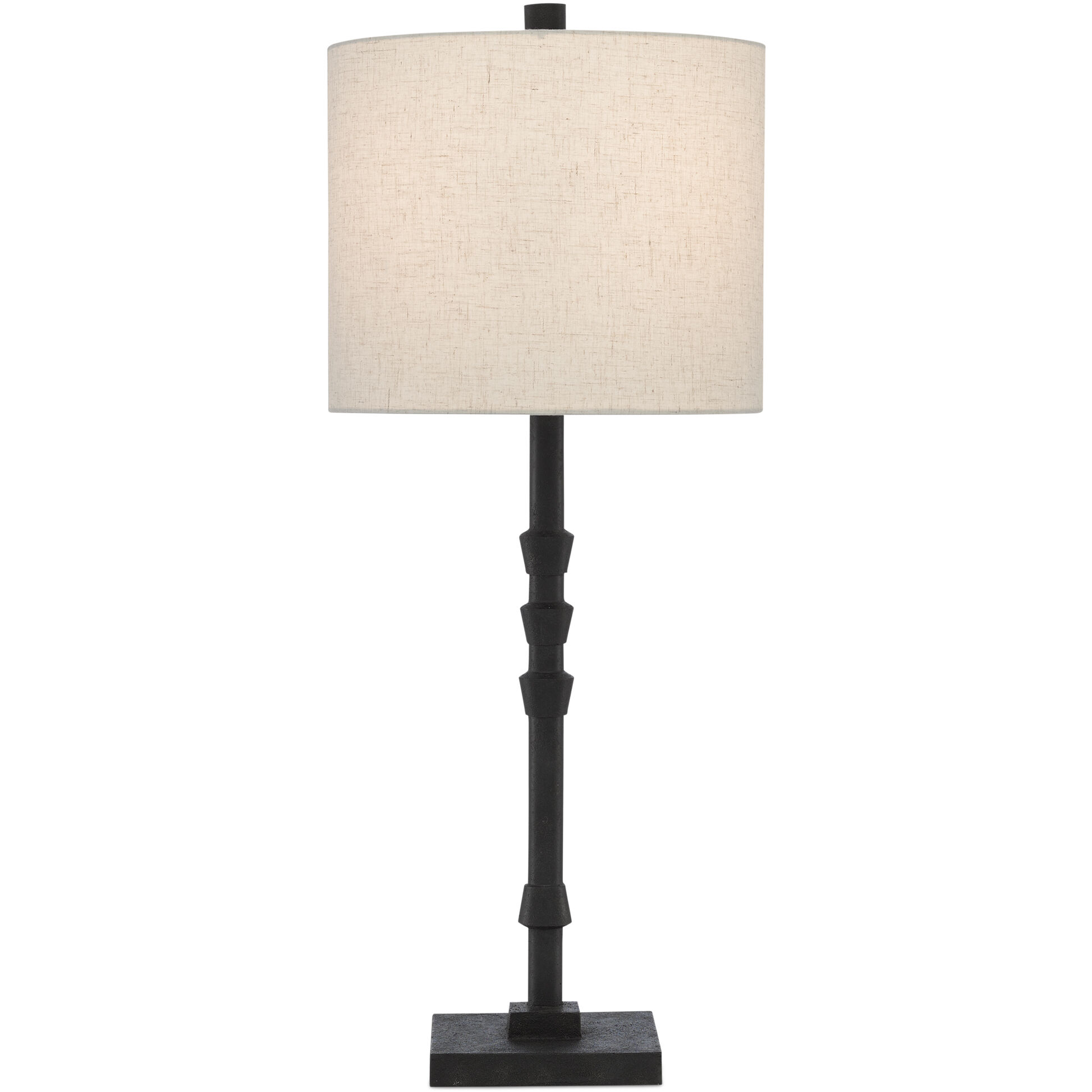 Lohn 29.5 inch 150 watt Molé Black Table Lamp Portable Light