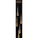 Rain 10 inch Ombre Copper Pendant Ceiling Light