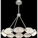 Allison Paladino LED 32 inch Silver Pendant Ceiling Light