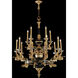 Mariner Luxury LED 39.37 inch French Gold Chandelier Ceiling Light