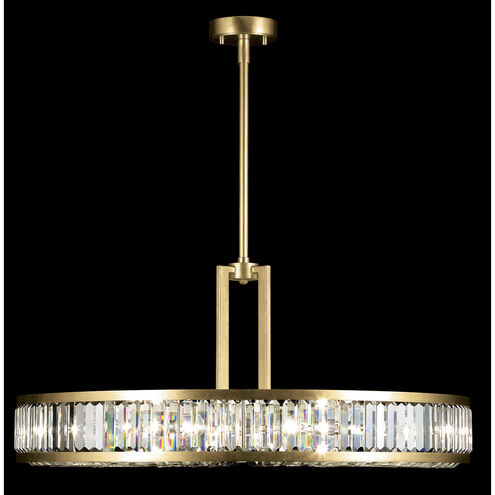 Crystal Enchantment 8 Light 37 inch Gold Pendant Ceiling Light