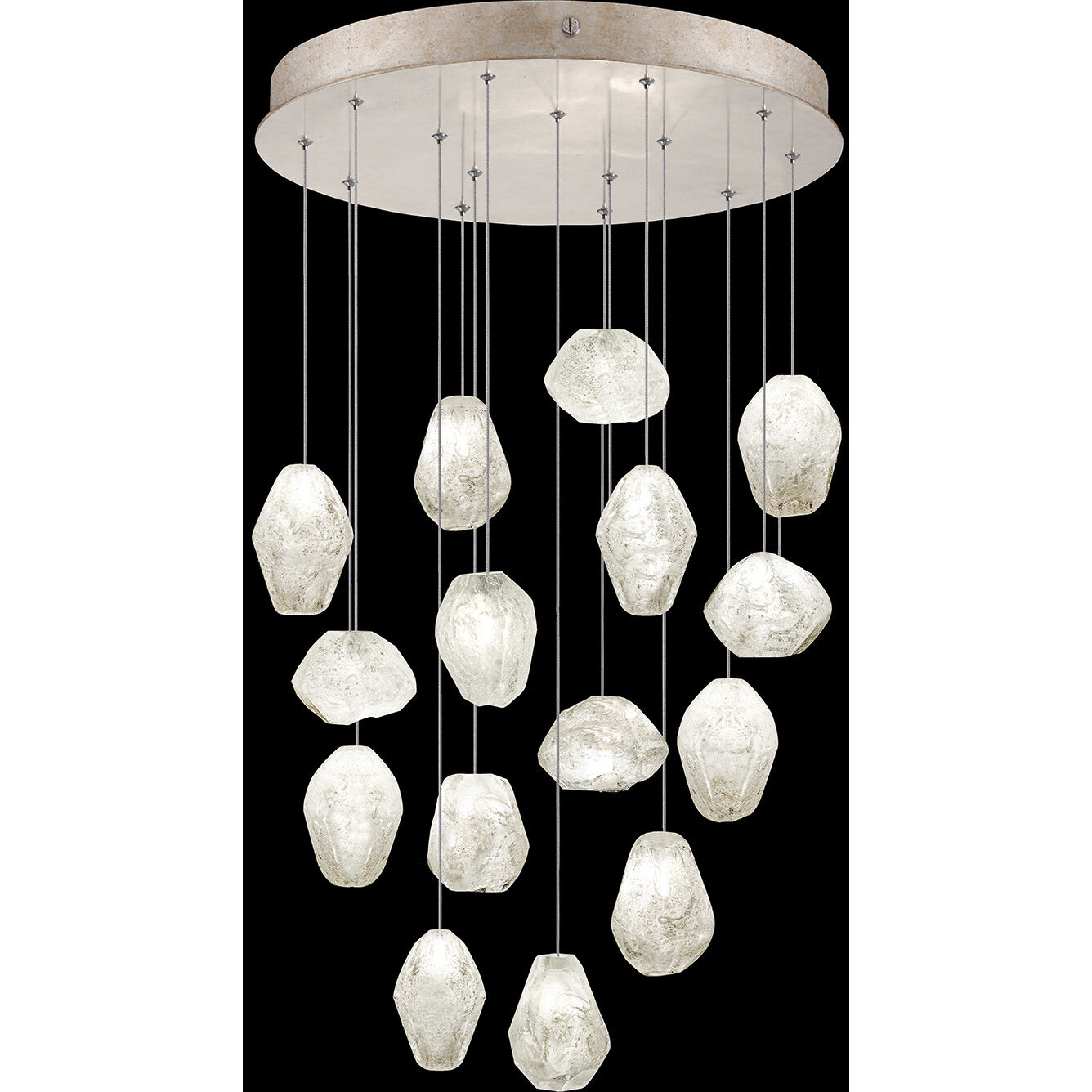 Natural Inspirations 15 Light 21 inch Gold Pendant Ceiling Light
