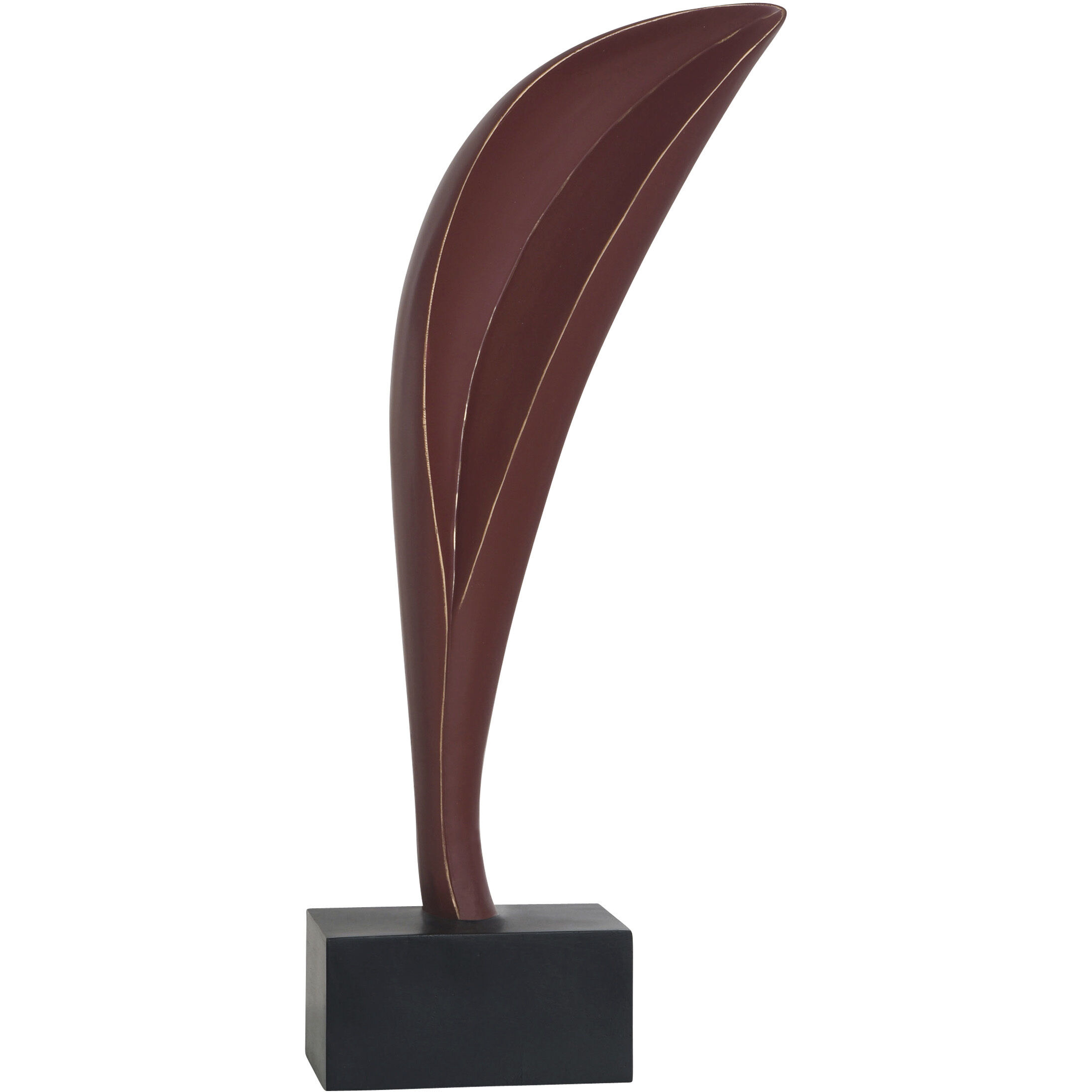 Cameron Cranberry and Black Tabletop Décor