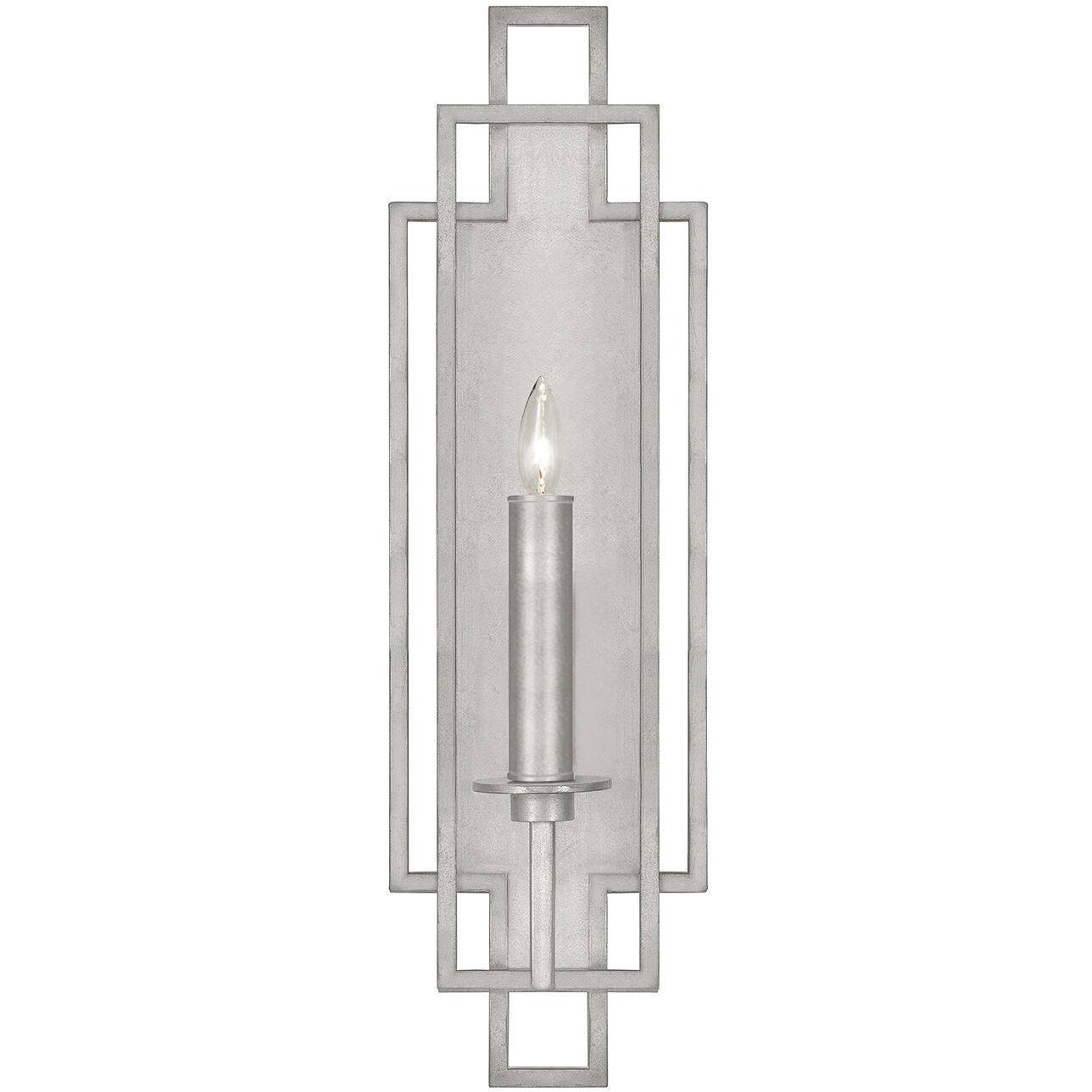Cienfuegos 1 Light 6.75 inch Silver Sconce Wall Light