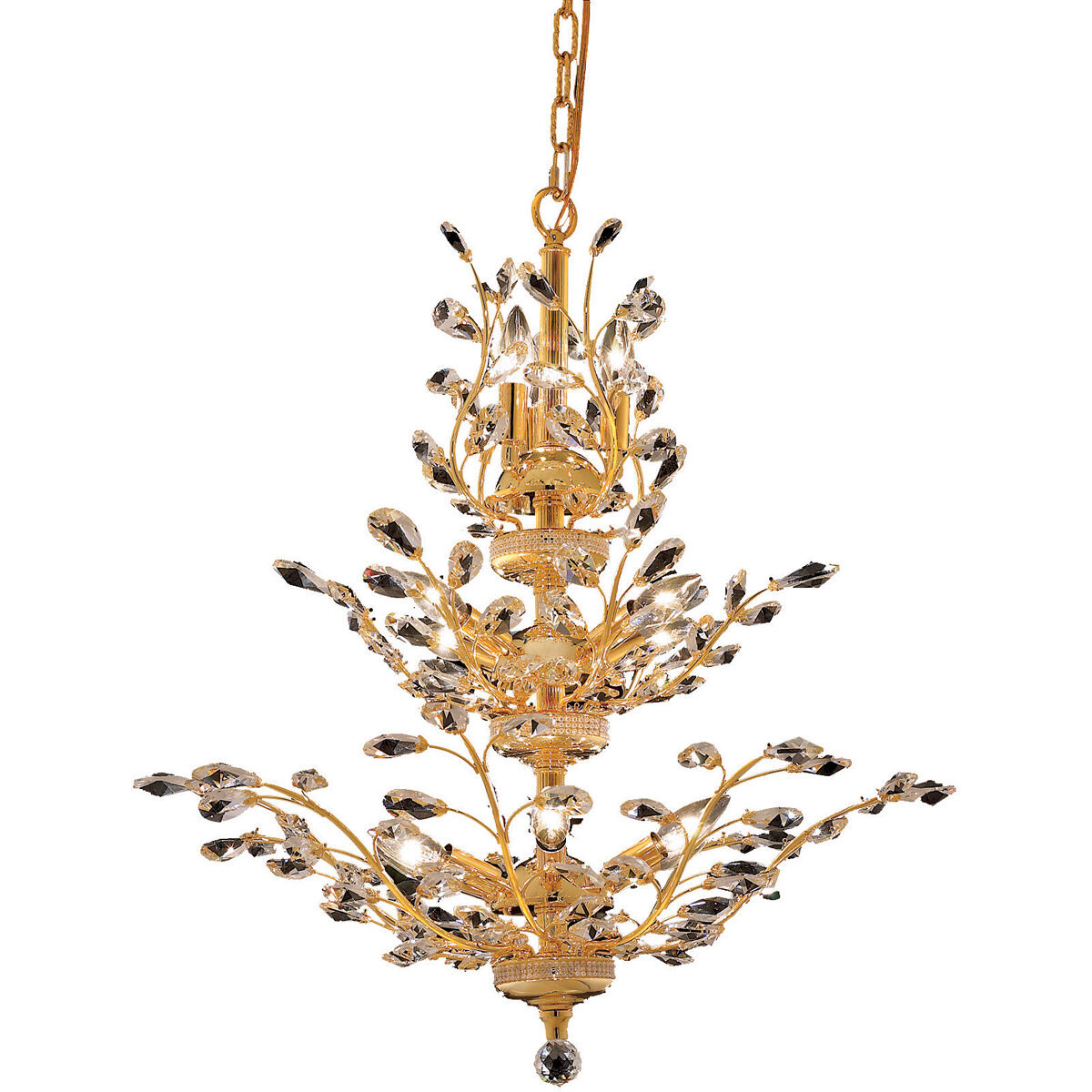 Orchid 13 Light 27.00 inch Mini Chandelier