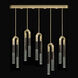 Antonia LED 51.5 inch Gold Pendant Ceiling Light