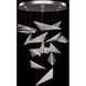 Volo 8 Light 36 inch Silver Pendant Ceiling Light