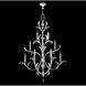 Beveled Arcs 16 Light 56 inch Silver Chandelier Ceiling Light