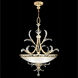 Beveled Arcs 3 Light 44 inch Gold Pendant Ceiling Light