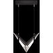 Blade Pendant Ceiling Light in Black