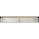 Terra 7 Light 48.3 inch Gold Bath Bar Wall Light