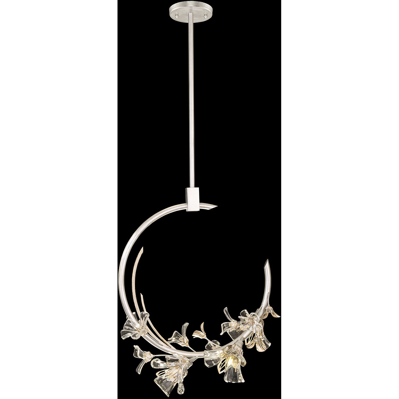 Azu LED 19 inch Silver Pendant Ceiling Light