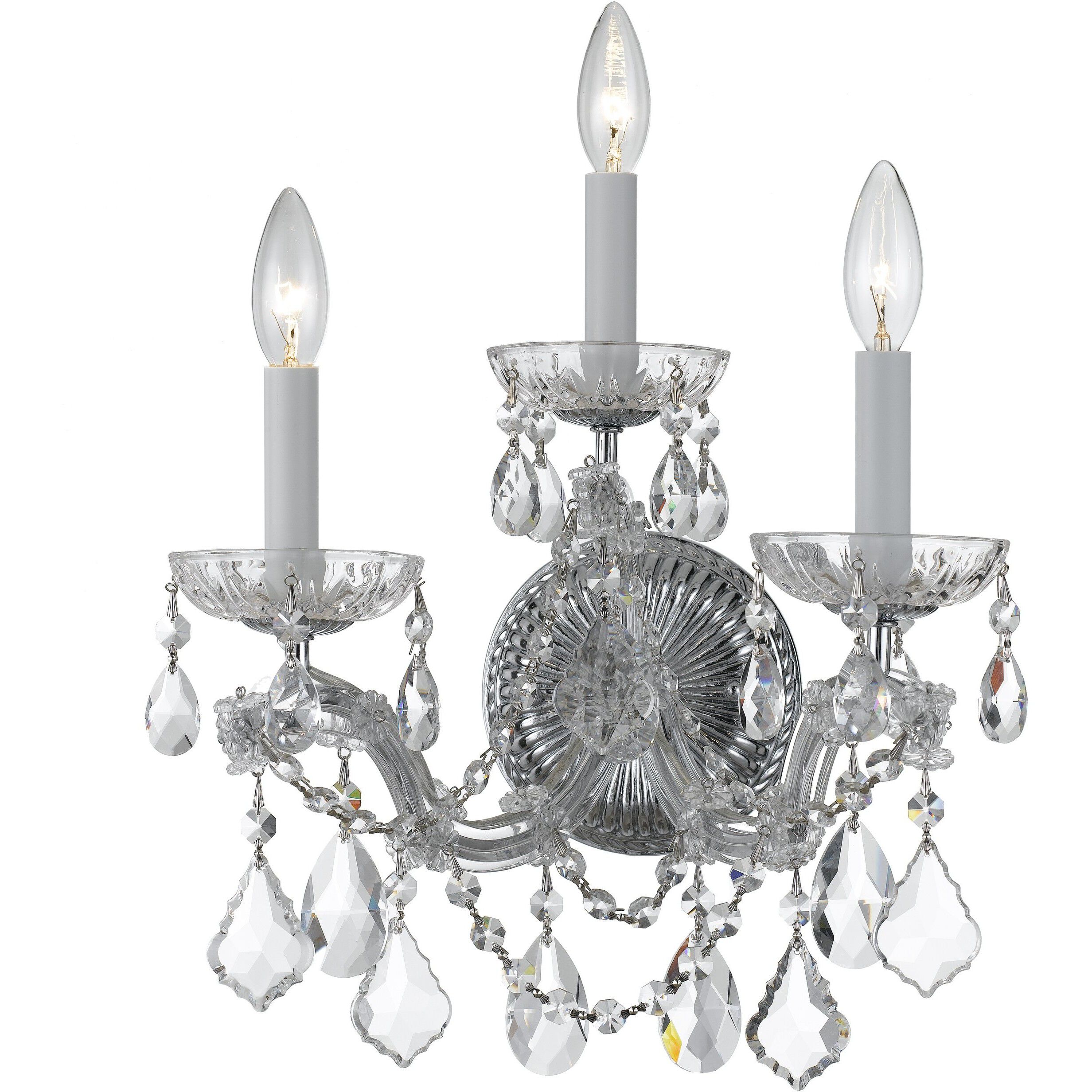Maria Theresa 3 Light 14.00 inch Wall Sconce