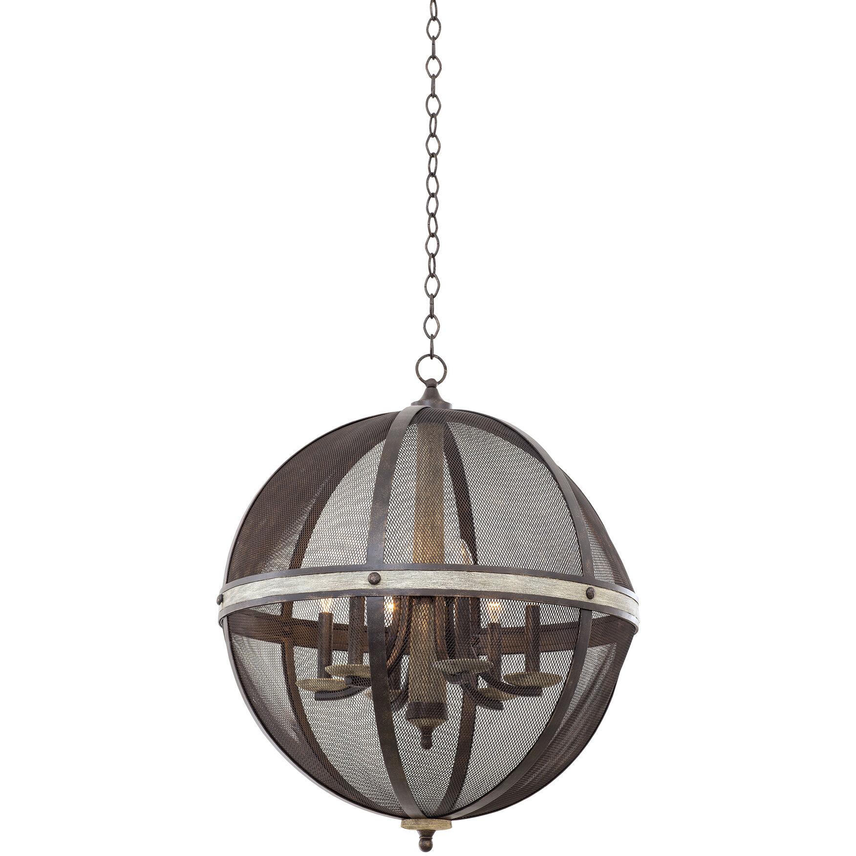 Coronado 6 Light 25 inch Florence Gold Chandelier Ceiling Light