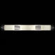 Bond 4 Light 48 inch Silver Bath Bar Wall Light