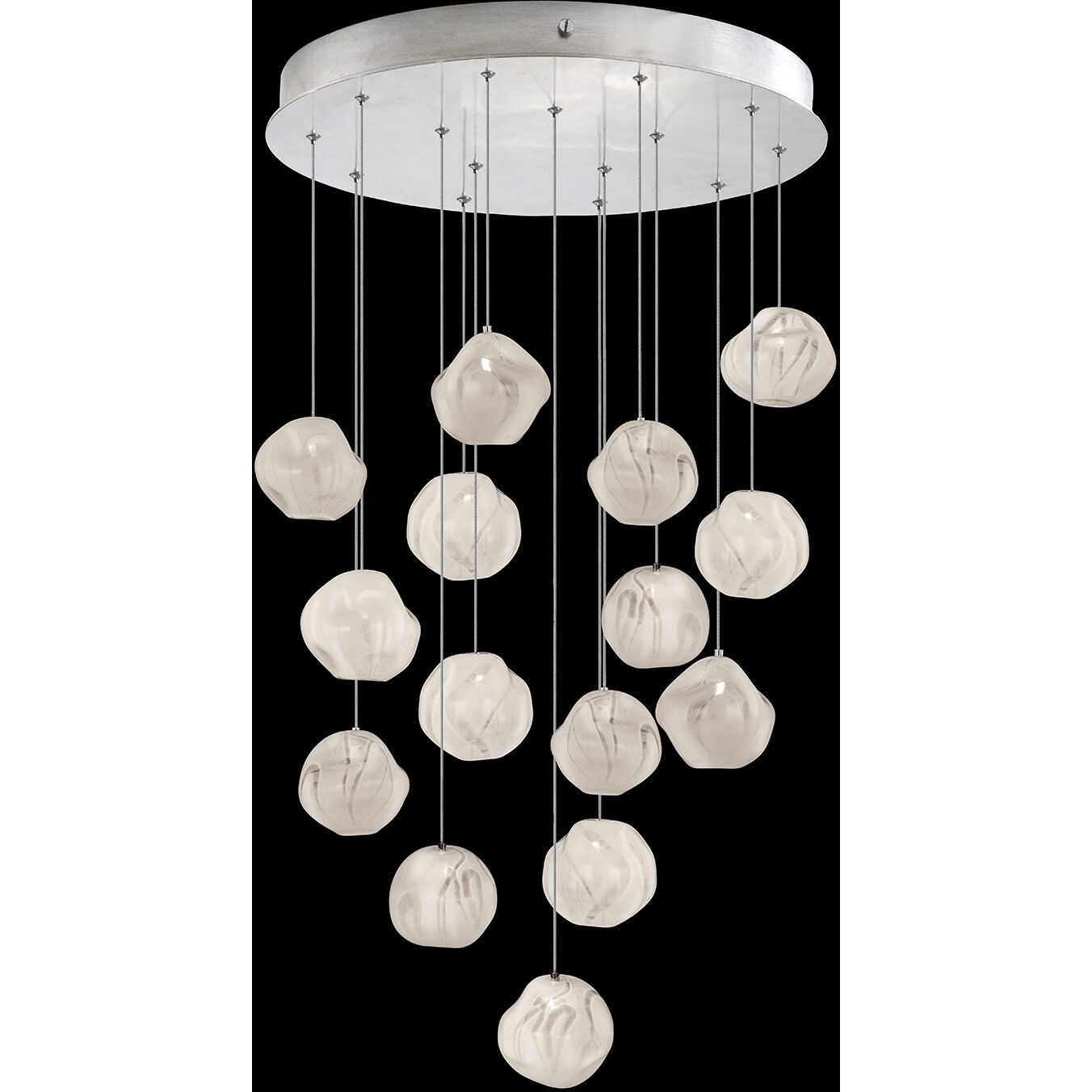 Vesta Pendant Ceiling Light in Silver