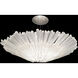 Diamantina 12 Light 42 inch Silver Pendant Ceiling Light in Hand Cast Studio Glass