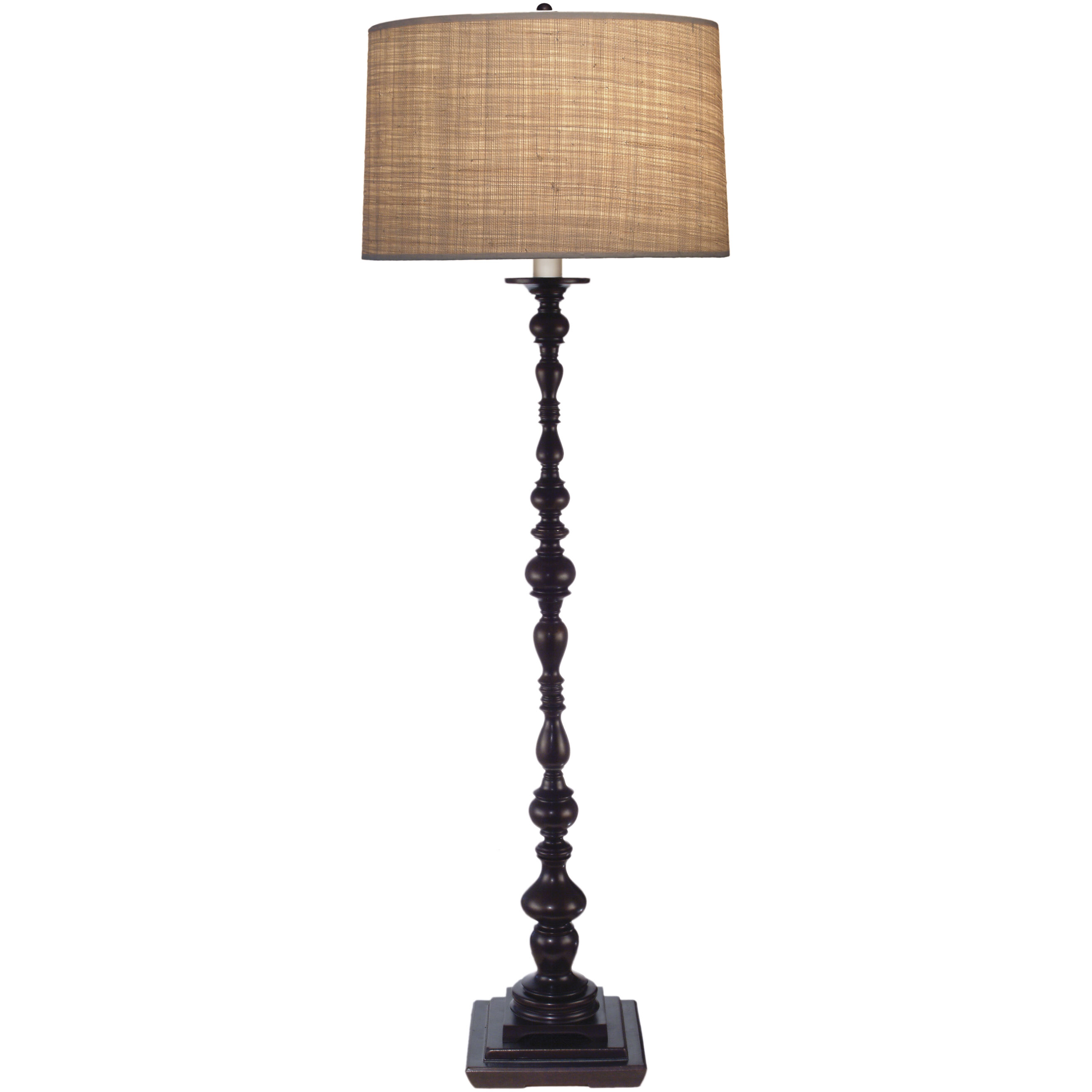 Ellie 65 inch 150.00 watt Japanese Bronze Floor Lamp Portable Light