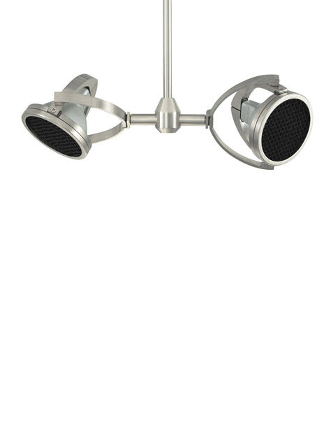 Sean Lavin Elton 2 Light Satin Nickel Low-Voltage Track Head Ceiling Light