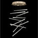 Elevate 3 Light 23 inch Gold Pendant Ceiling Light