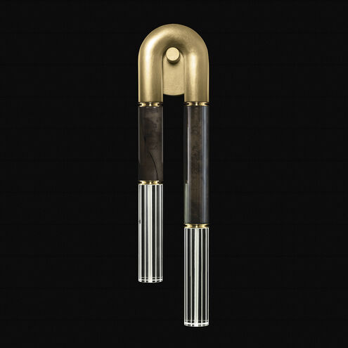 Antonia LED 7 inch Gold ADA Wall Sconce Wall Light