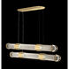 Bond LED 60 inch Gold Pendant Ceiling Light