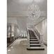 Lily Buds 12 Light 34 inch Silver Pendant Ceiling Light