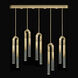 Antonia LED 51.5 inch Gold Pendant Ceiling Light