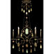 Encased Gems 6 Light 50.00 inch Chandelier