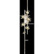 Azu Sconce Wall Light in Silver