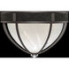Mirage 3 Light 18.75 inch Black Flush Mount Ceiling Light