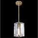 Monceau 1 Light 6 inch Gold Drop Light Ceiling Light