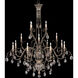 A Midsummer Nights Dream 16 Light 57 inch Gold Chandelier Ceiling Light in Crystal