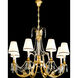 Mariner Luxury LED 35.83 inch Polished Brass Chandelier Ceiling Light