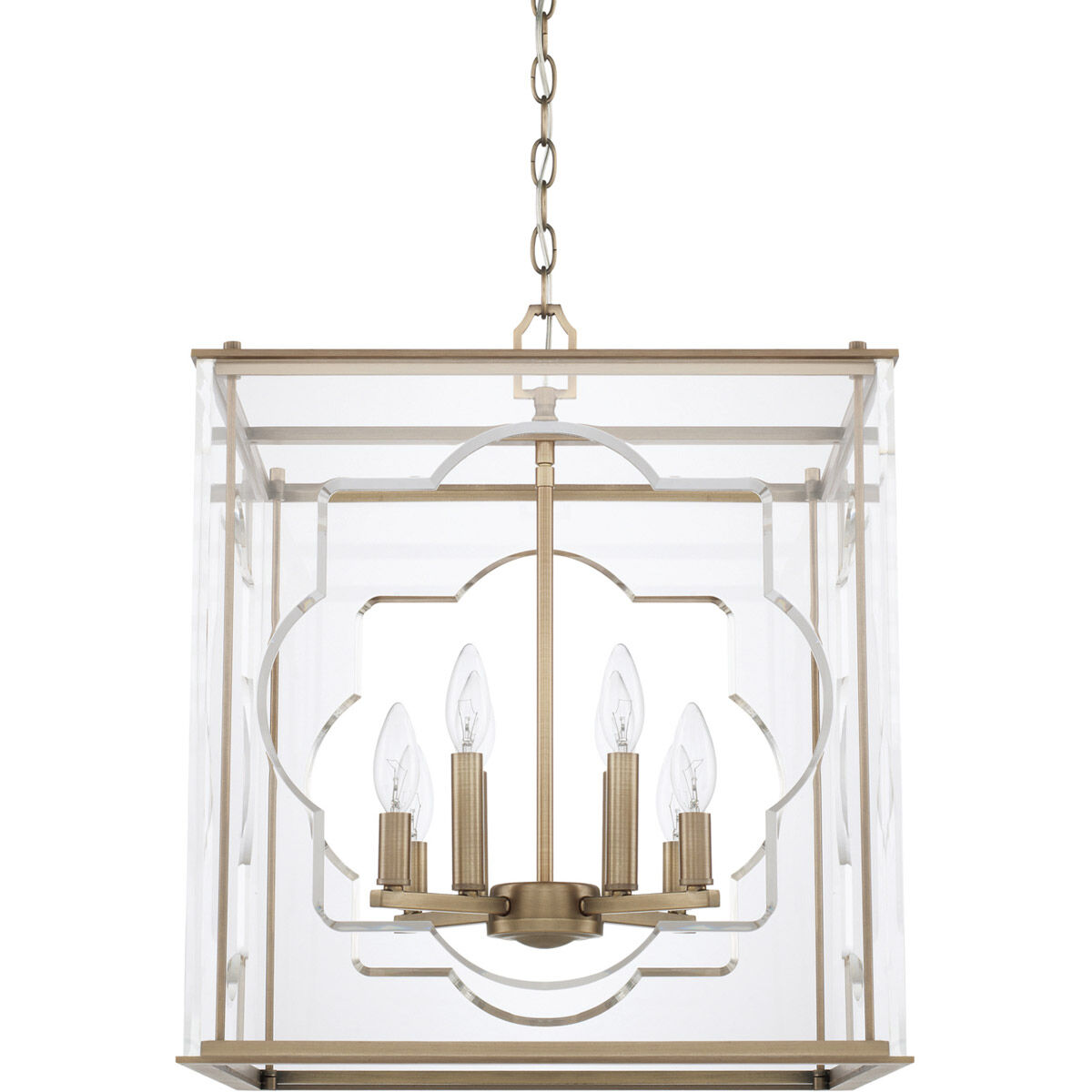Aria 8 Light 18.00 inch Foyer Pendant